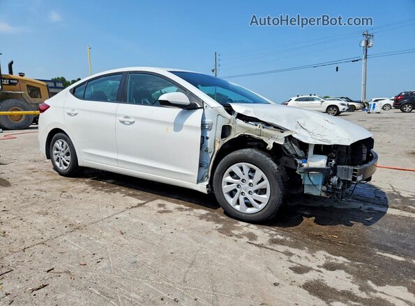 5NPD84LFXJH231042 2018 HYUNDAI ELANTRA White Առջևի աջ