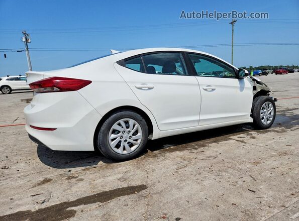 5NPD84LFXJH231042 2018 HYUNDAI ELANTRA White Հետևի աջ