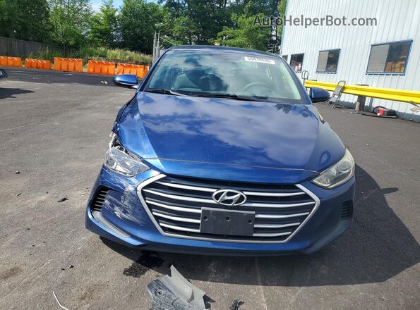 5NPD84LFXJH233096 2018 HYUNDAI ELANTRA Blue Դիմացի տեսք