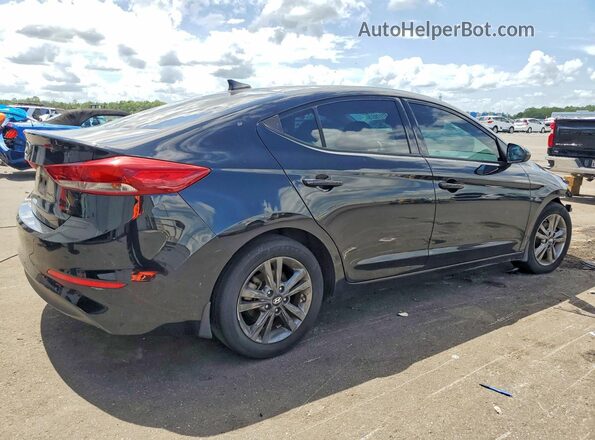 5NPD84LFXJH250061 2018 HYUNDAI ELANTRA Black Trasero derecho
