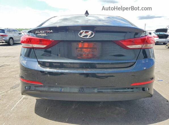 5NPD84LFXJH250061 2018 HYUNDAI ELANTRA Black Vista trasera