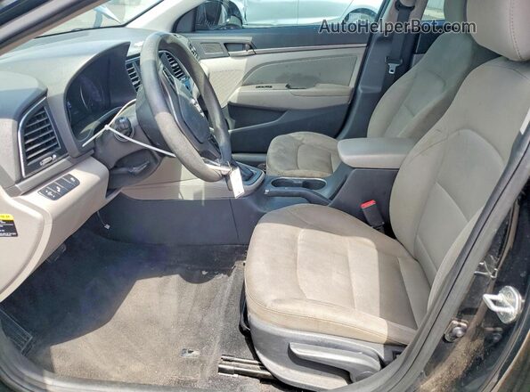 5NPD84LFXJH250061 2018 HYUNDAI ELANTRA Black Vista interior delantera