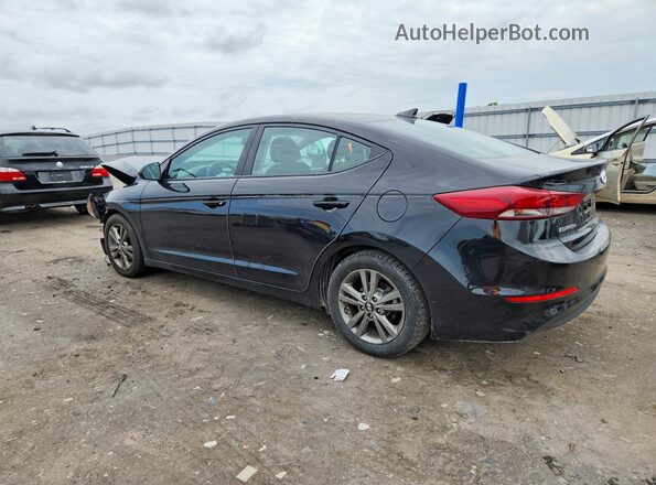 5NPD84LFXJH261979 2018 HYUNDAI ELANTRA Black Tył lewy