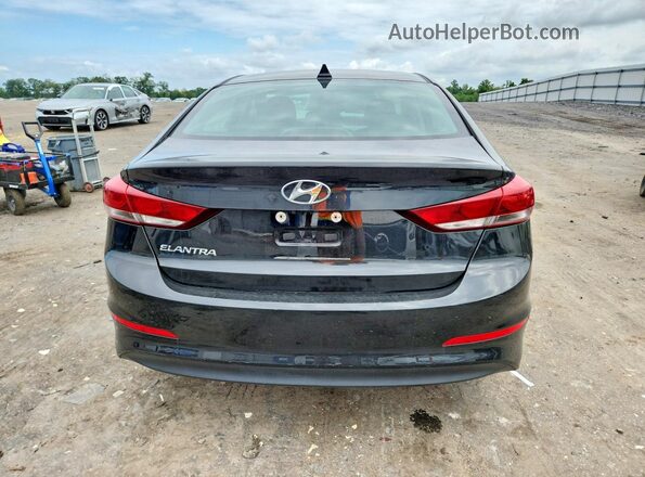 5NPD84LFXJH261979 2018 HYUNDAI ELANTRA Black Widok z tyłu