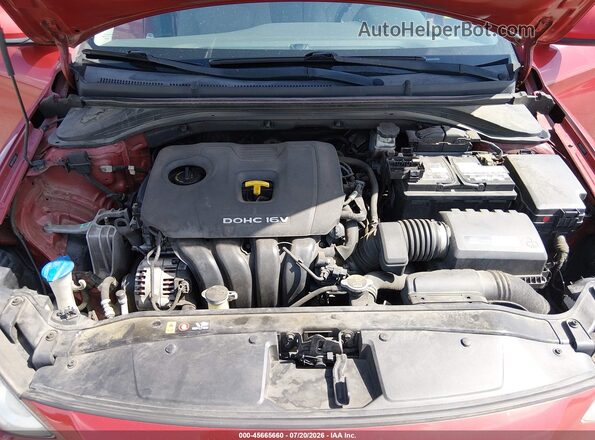 5NPD84LFXJH269225 2018 HYUNDAI ELANTRA Red Հետևի տեսք