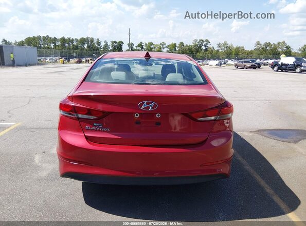 5NPD84LFXJH269225 2018 HYUNDAI ELANTRA Red 