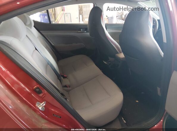 5NPD84LFXJH280399 2018 HYUNDAI ELANTRA Красный Вид наклейки с VIN-кодом