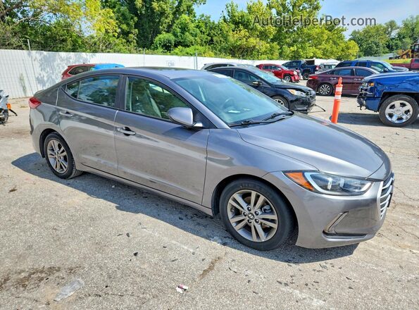 5NPD84LFXJH280483 2018 HYUNDAI ELANTRA Blue Widok z przodu