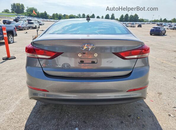 5NPD84LFXJH280483 2018 HYUNDAI ELANTRA Blue Widok wnętrza z przodu