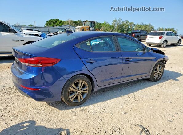 5NPD84LFXJH284324 2018 HYUNDAI ELANTRA Синий Задняя правая четверть