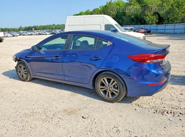 5NPD84LFXJH284324 2018 HYUNDAI ELANTRA Синий Задняя левая четверть