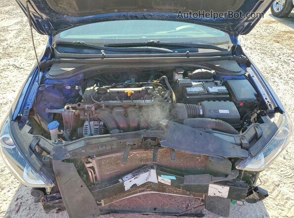 5NPD84LFXJH284324 2018 HYUNDAI ELANTRA Синий Вид задней части салона