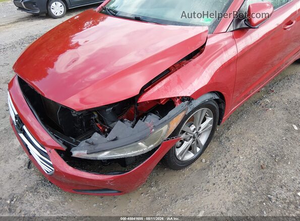 5NPD84LFXJH303423 2018 HYUNDAI ELANTRA Red 