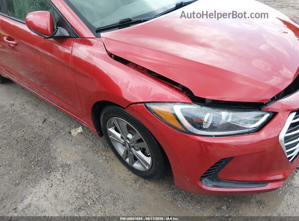 5NPD84LFXJH303423 2018 HYUNDAI ELANTRA Red 
