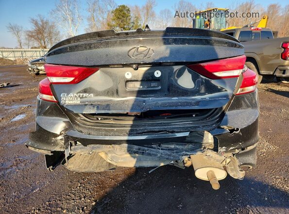 5NPD84LFXJH304023 2018 HYUNDAI ELANTRA Black Vista trasera