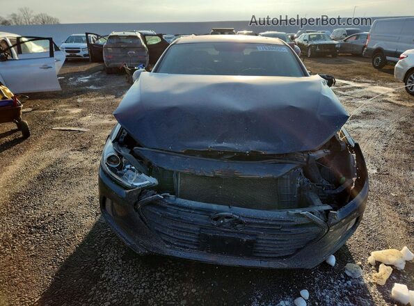 5NPD84LFXJH304023 2018 HYUNDAI ELANTRA Black Vista frontal