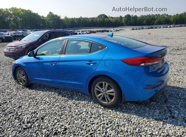 5NPD84LFXJH310405 2018 HYUNDAI ELANTRA Blue Tył lewy