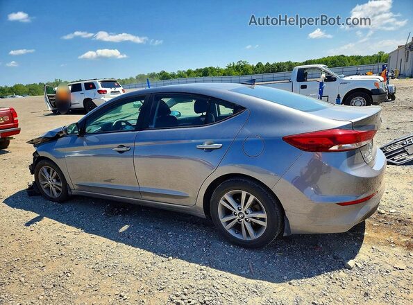 5NPD84LFXJH323199 2018 HYUNDAI ELANTRA Gray Tył lewy