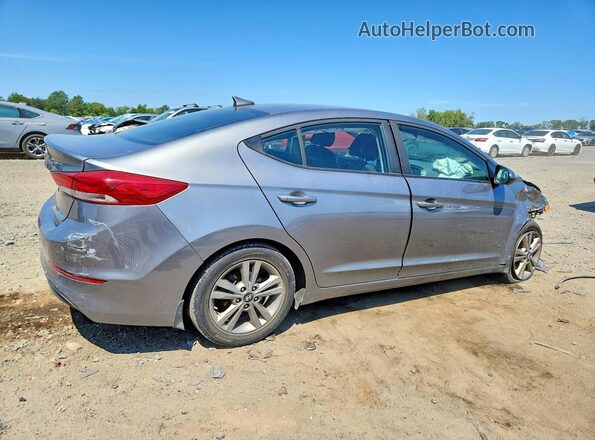 5NPD84LFXJH323199 2018 HYUNDAI ELANTRA Gray Tył prawy