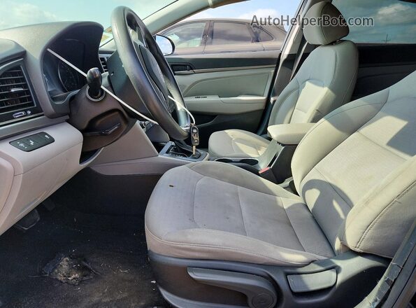 5NPD84LFXJH341427 2018 HYUNDAI ELANTRA Black Vista interior delantera
