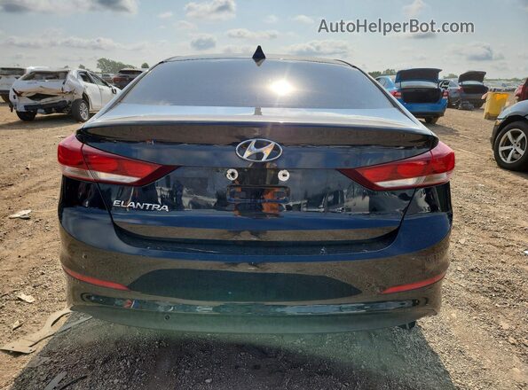 5NPD84LFXJH341427 2018 HYUNDAI ELANTRA Black Vista trasera