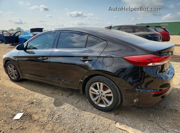 5NPD84LFXJH341427 2018 HYUNDAI ELANTRA Black Trasero izquierdo