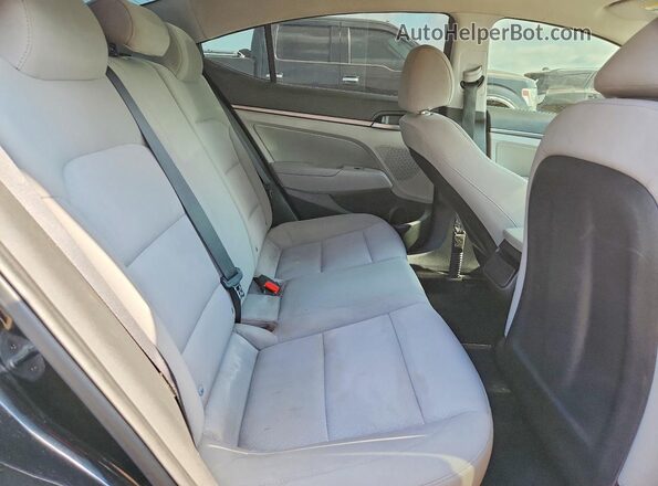 5NPD84LFXJH341427 2018 HYUNDAI ELANTRA Black Vista de los asientos traseros