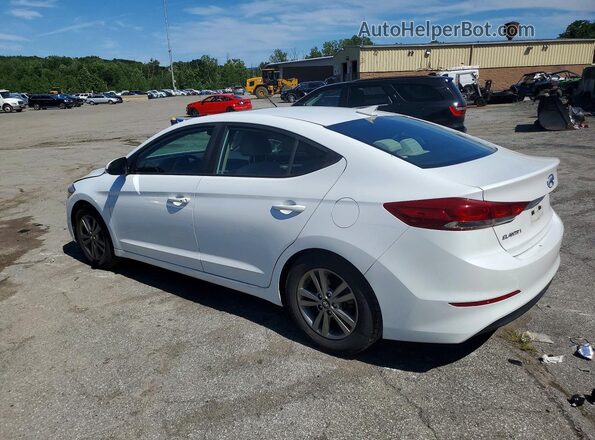5NPD84LFXJH343596 2018 HYUNDAI ELANTRA White Tył lewy