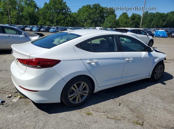 5NPD84LFXJH343596 2018 HYUNDAI ELANTRA White Tył prawy