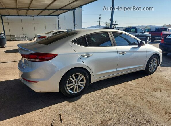 5NPD84LFXJH357854 2018 HYUNDAI ELANTRA Silver Задня права чверть