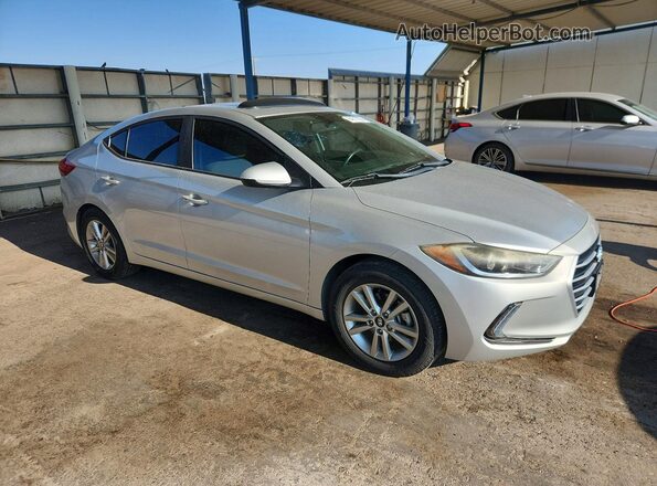 5NPD84LFXJH357854 2018 HYUNDAI ELANTRA Silver Передня права чверть