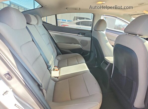 5NPD84LFXJH357854 2018 HYUNDAI ELANTRA Silver Вид задніх сидінь