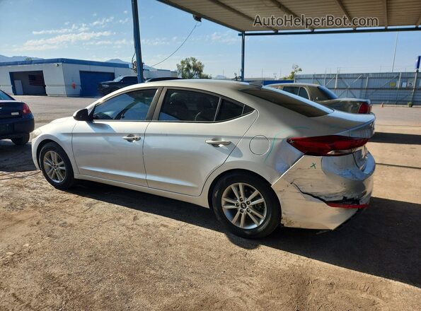 5NPD84LFXJH357854 2018 HYUNDAI ELANTRA Silver Задня ліва чверть
