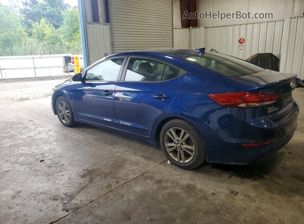 5NPD84LFXJH360592 2018 HYUNDAI ELANTRA Синий Задняя левая четверть