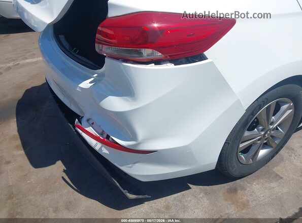 5NPD84LFXJH367798 2018 HYUNDAI ELANTRA White 