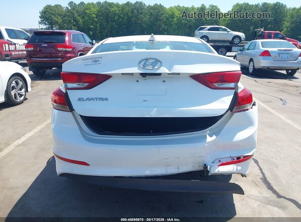 5NPD84LFXJH367798 2018 HYUNDAI ELANTRA White 
