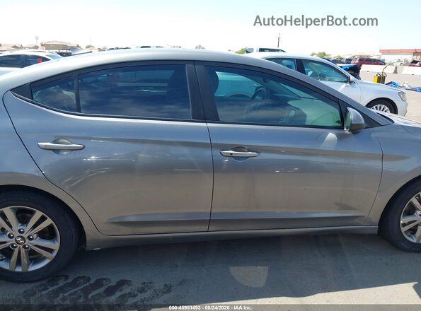5NPD84LFXJH382768 2018 HYUNDAI ELANTRA Серый Панорамный вид салона 360°