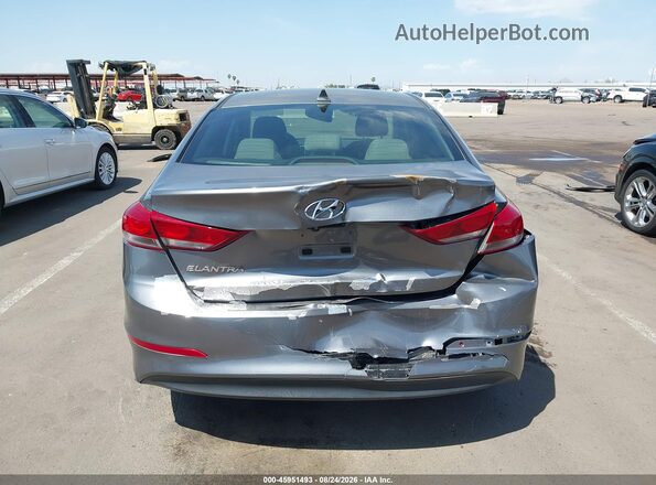 5NPD84LFXJH382768 2018 HYUNDAI ELANTRA Серый 