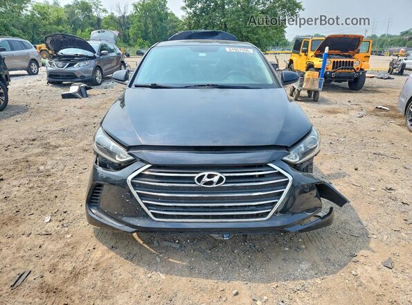 5NPD84LFXJH389400 2018 HYUNDAI ELANTRA Черный Вид спереди