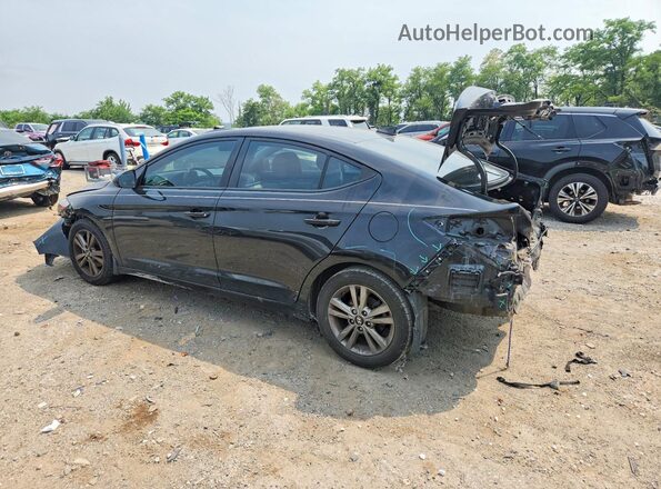 5NPD84LFXJH389400 2018 HYUNDAI ELANTRA Черный Задняя левая четверть