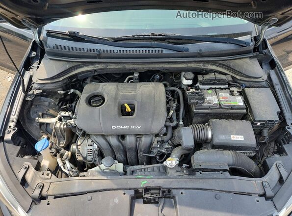 5NPD84LFXJH389400 2018 HYUNDAI ELANTRA Черный Вид задней части салона