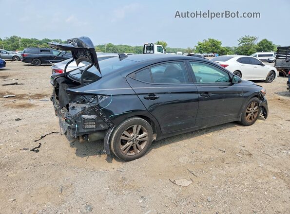 5NPD84LFXJH389400 2018 HYUNDAI ELANTRA Black უკანა მარჯვენა