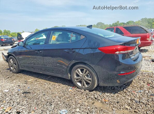 5NPD84LFXJH397044 2018 HYUNDAI ELANTRA Black Задня ліва чверть