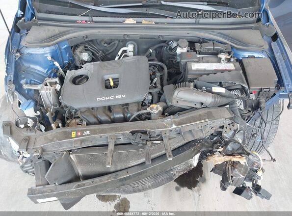 5NPD84LFXJH398324 2018 HYUNDAI ELANTRA Синий Вид сзади