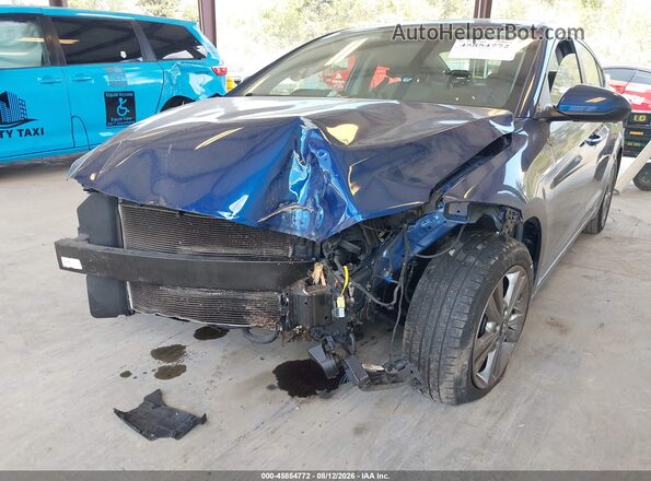 5NPD84LFXJH398324 2018 HYUNDAI ELANTRA Синий Вид спереди