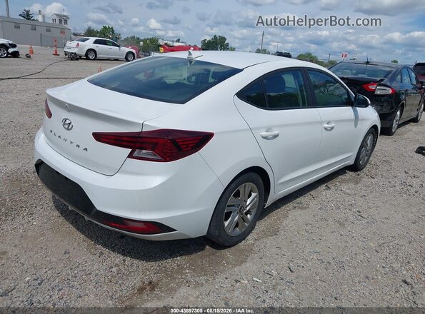 5NPD84LFXKH414605 2019 HYUNDAI ELANTRA Белый Задняя правая четверть