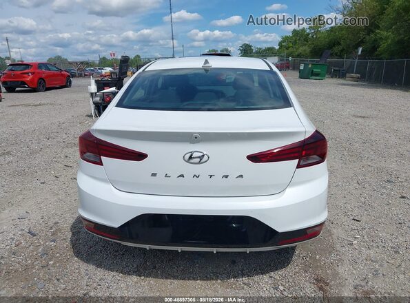 5NPD84LFXKH414605 2019 HYUNDAI ELANTRA Белый 