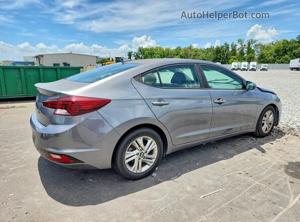 5NPD84LFXKH417097 2019 HYUNDAI ELANTRA Gray უკანა მარჯვენა
