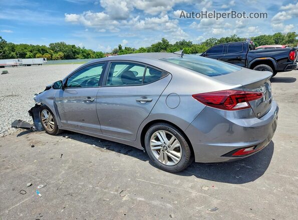 5NPD84LFXKH417097 2019 HYUNDAI ELANTRA Gray უკანა მარცხენა