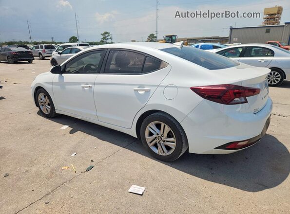 5NPD84LFXKH418296 2019 HYUNDAI ELANTRA White უკანა მარცხენა